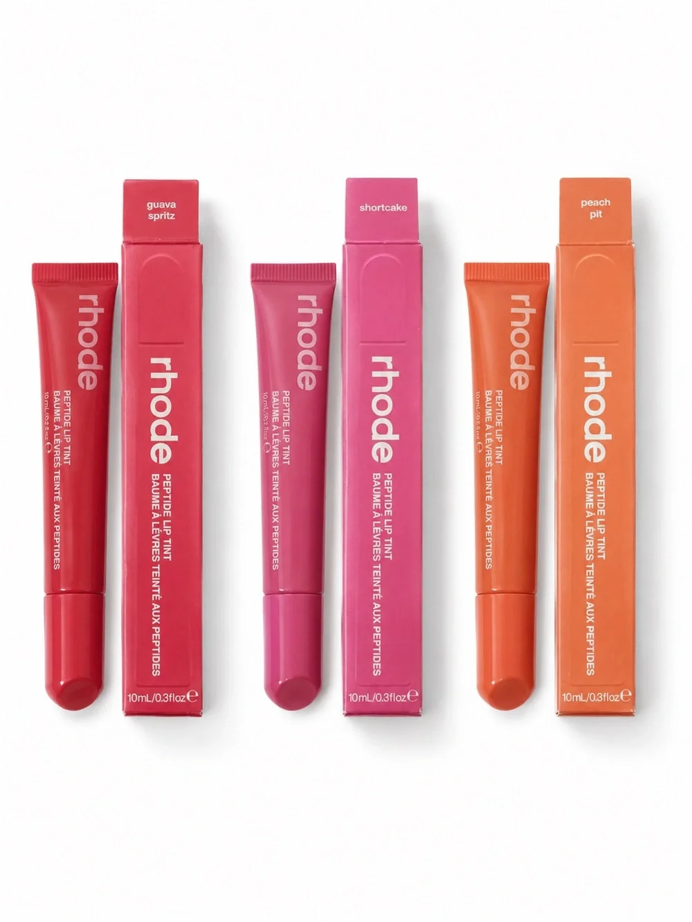 Rhode Peptide Lip Tint Bundle – Limited Edition Shades – Authentic
